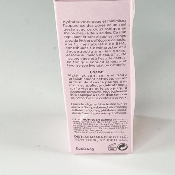 Glow Recipe Watermelon Glow PHA + BHA Pore-Tight Toner 1.35 fl oz 40 mil NIB - Picture 6 of 6
